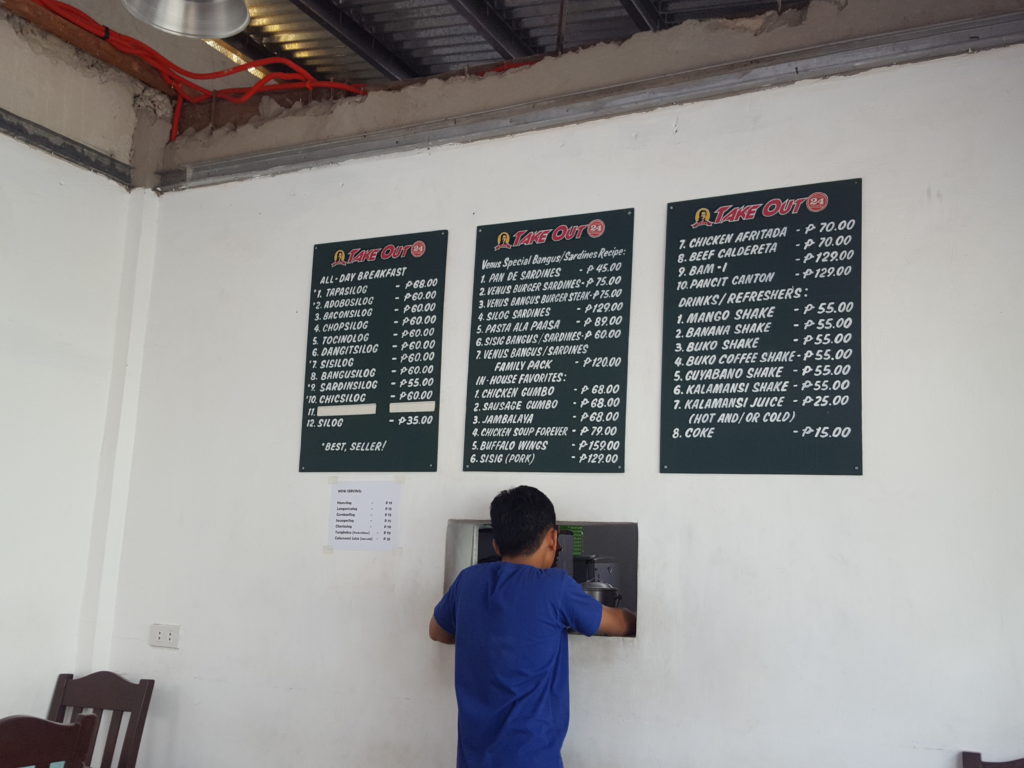 VENUS TAKE OUT 店内