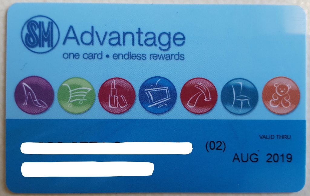 SM Advantage card　本カード